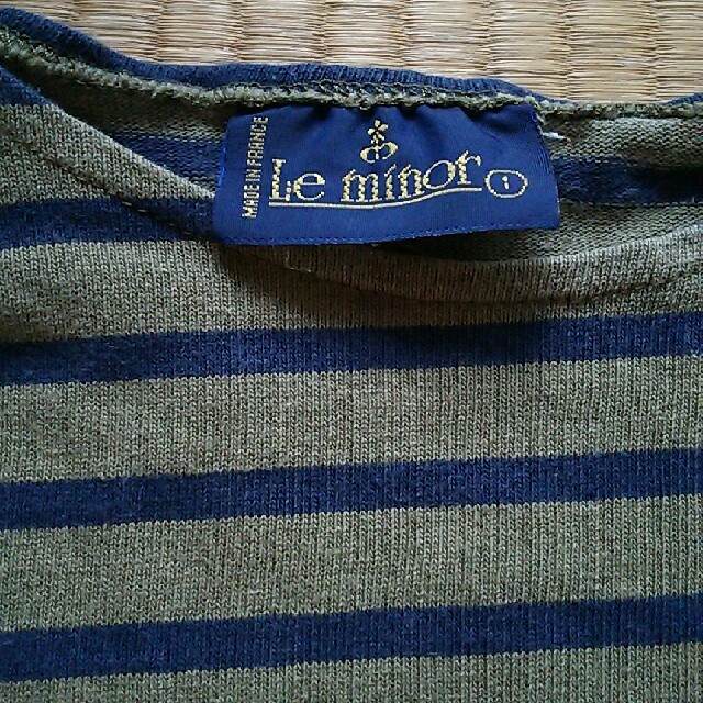 Le Minor(ルミノア)のLe minorボーダーカットソー レディースのトップス(Tシャツ(長袖/七分))の商品写真