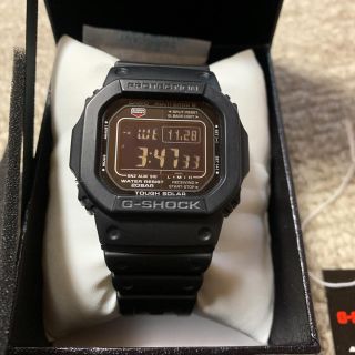 ジーショック(G-SHOCK)の値下げ！美品！G-SHOCK GW-M5610-1BJF(腕時計(デジタル))