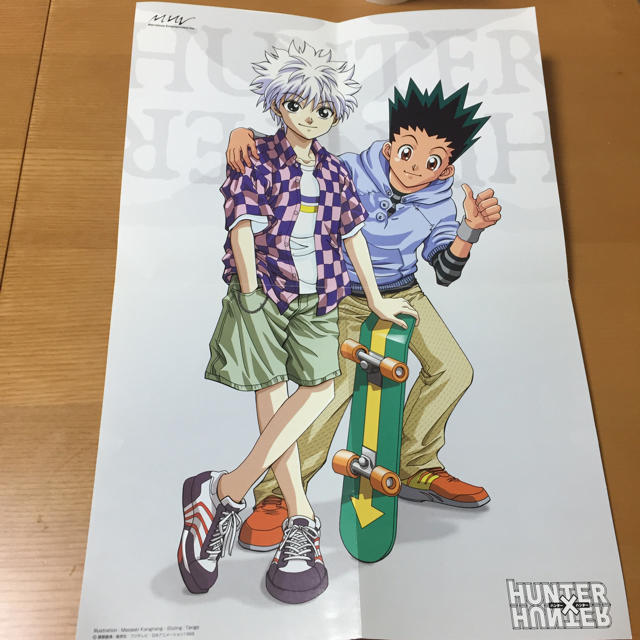 HUNTER×HUNTER ミニポスター エンタメ/ホビーの漫画(少年漫画)の商品写真