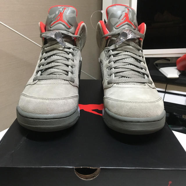 NIKE AIR JORDAN 5 camo aj5 ジョーダン5 迷彩27cm