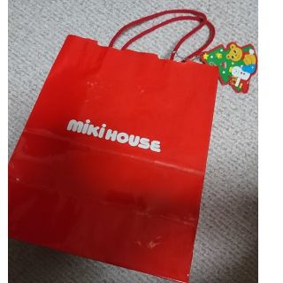 ミキハウス(mikihouse)のミキハウス クリスマス 紙袋(その他)