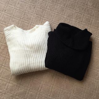 マウジー(moussy)のmoussy ニット 2枚セット(ニット/セーター)