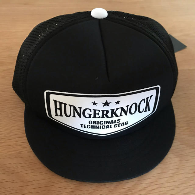 Hungerknock ハンガーノック ツバタンキャップ 新品 黒 ブラック