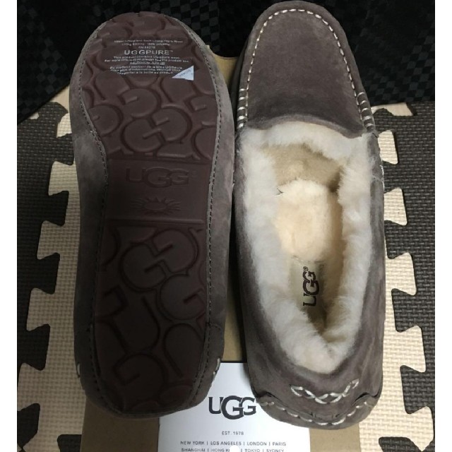 UGG(アグ)のUGG アンスレー モカシン（チョコレート:約24.5〜25cm） レディースの靴/シューズ(スリッポン/モカシン)の商品写真