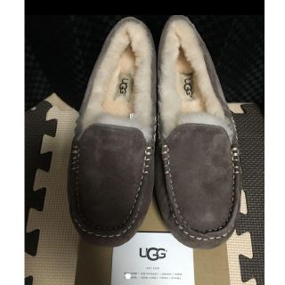 アグ(UGG)のUGG アンスレー モカシン（チョコレート:約24.5〜25cm）(スリッポン/モカシン)