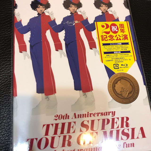 MISIA 20th Anniversary Blu-ray エンタメ/ホビーのDVD/ブルーレイ(ミュージック)の商品写真