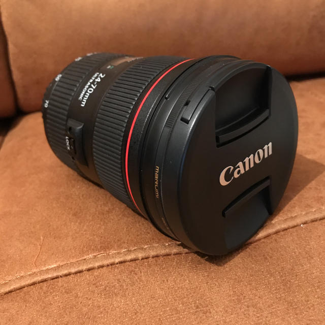 流行 Canon - 室内でのみ使用の美品！！canon EF24-70mm レンズ(ズーム)