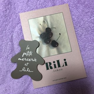 ワンアフターアナザーナイスクラップ(one after another NICE CLAUP)のRiLi POPUP限定 🍒(しおり/ステッカー)