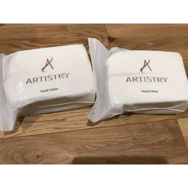 Amway(アムウェイ)のARTISTRY フェイシャル コットン  ２袋 コスメ/美容のスキンケア/基礎化粧品(その他)の商品写真
