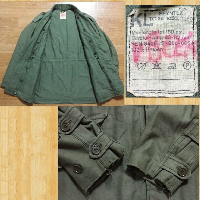 SEYNTEX センテックス ミリタリーフィールドジャケット 軍服の SEYNTEX センテックス ミリタリーフィールドジャケット 軍服の