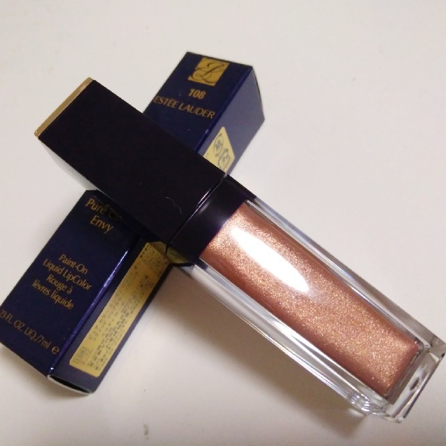 Estee Lauder(エスティローダー)の新品未使用☆エスティローダー ペイントオン ゴールドディップド コスメ/美容のベースメイク/化粧品(口紅)の商品写真