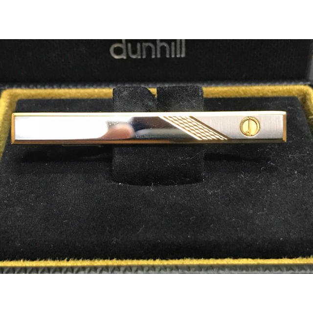 Dunhill(ダンヒル)のダンヒル 鏡面 ネクタイピン タイピン タイバー メンズのファッション小物(ネクタイピン)の商品写真
