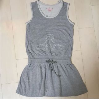 ヴィヴィアンウエストウッド(Vivienne Westwood)のvivienne westwood  ワンピースチュニックバッグニットジャケット(ひざ丈ワンピース)