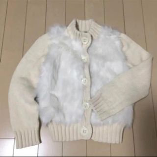 ベビーギャップ(babyGAP)の美品   ベビーギャップ   ニット  110(ジャケット/上着)