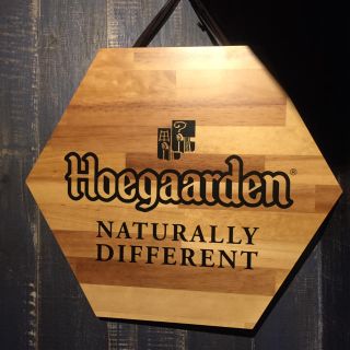 アサヒ(アサヒ)のHoegaarden ヒューガルデン 看板(ノベルティグッズ)