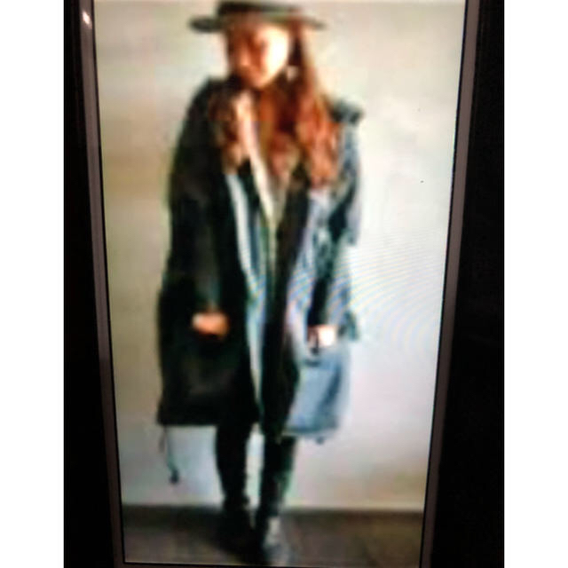 antiqua(アンティカ)の専用    antiqua 袖リブコート レディースのジャケット/アウター(ロングコート)の商品写真
