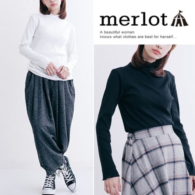 merlot(メルロー)のmimin'n様 レディースのトップス(ニット/セーター)の商品写真