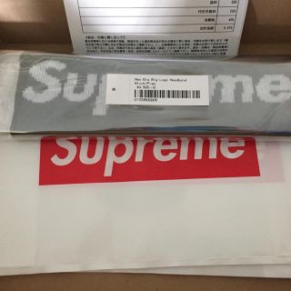 シュプリーム(Supreme)のSupreme New Era Big Logo Headband Black黒(ヘアバンド)