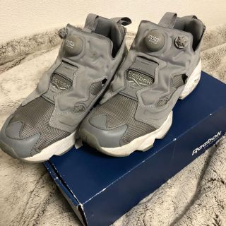 リーボック(Reebok)のReebck ポンプフューリー グレー (スニーカー)