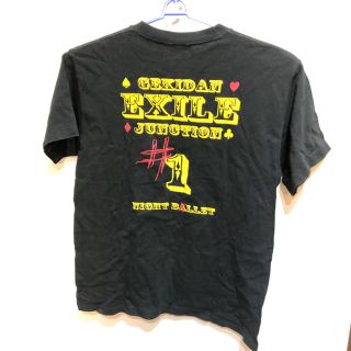 エグザイル(EXILE)のEXILEサイズLarge黒Tシャツ(ミュージシャン)