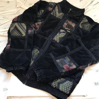 シュプリーム(Supreme)のsupreme corduroy patchwork denim jacket(Gジャン/デニムジャケット)