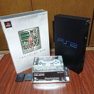 プレイステーション2(PlayStation2)のPS2本体 BBunit120GB＋三國無双3トレジャーボックス＋メモカブート♪(家庭用ゲーム機本体)