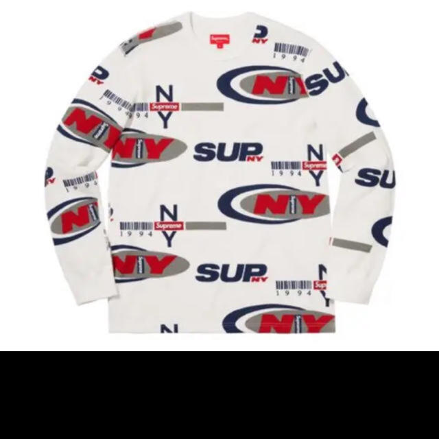 Supreme NY Waffle Thermal  Sサイズ   ホワイト