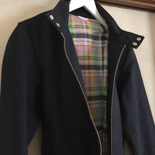 トムブラウン(THOM BROWNE)の新品☆koeトムブラウン☆ジップアップ ジャンバー☆ネイビー(ブルゾン)