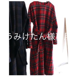 ネストローブ(nest Robe)のオールドマンズテーラー チェック ワンピース & スカート(ロングワンピース/マキシワンピース)