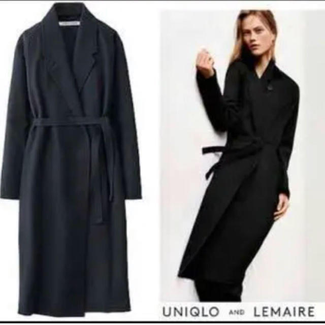 UNIQLO(ユニクロ)のUNIQLO LEMAIREウールカシミヤローブコート レディースのジャケット/アウター(ガウンコート)の商品写真