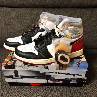 ナイキ(NIKE)のNIKE AIR JORDAN 1 RETORO HI NRG/UNION(スニーカー)