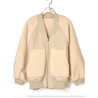 ダブルクローゼット(w closet)のayaka様専用★フェイクムートンリバーシブルボアブルゾン (ブルゾン)