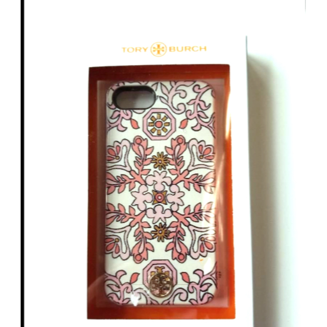 Tory Burch(トリーバーチ)のワケあり★トリーバーチ 日本未入荷*花柄ミラー付スマホケースiPhone7/8 スマホ/家電/カメラのスマホアクセサリー(iPhoneケース)の商品写真