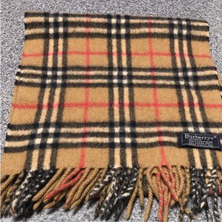 バーバリー(BURBERRY)のバーバリーマフラー   カシミア100%(マフラー)