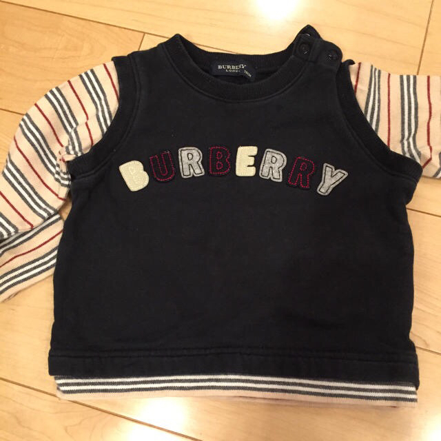 BURBERRY(バーバリー)のバーバリー    トレーナー キッズ/ベビー/マタニティのベビー服(~85cm)(トレーナー)の商品写真