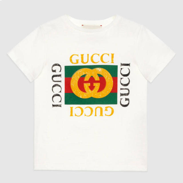 Gucci(グッチ)のGUCCI♡ロゴコットンTシャツ レディースのトップス(Tシャツ(半袖/袖なし))の商品写真