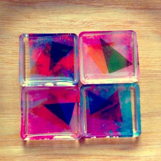 グラデーション×クリア▲パーツ(オーダーメイド)