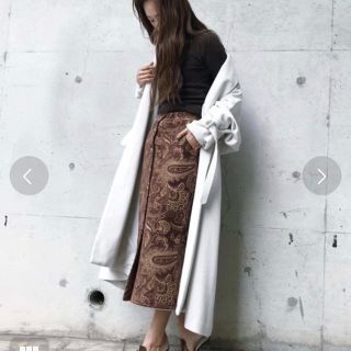 アメリヴィンテージ(Ameri VINTAGE)のAmeri vintage PAISLEY RUG SKIRT(ロングスカート)