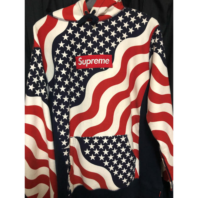 Supreme boxロゴ パーカー L