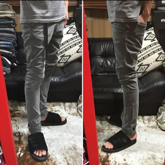 Nudie Jeans(ヌーディジーンズ)のNudie Jeans   khaki slim ［PEAT WORN］W29 メンズのパンツ(チノパン)の商品写真