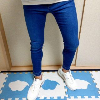 ザラ(ZARA)のザラ　カットオフスキニーデニム(デニム/ジーンズ)