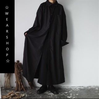 ヨウジヤマモト(Yohji Yamamoto)のロングシャツ(シャツ)