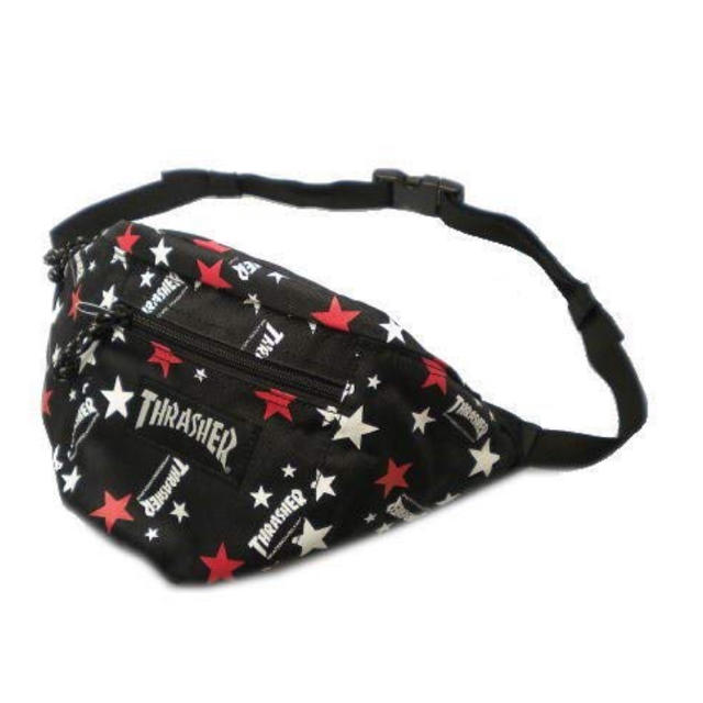 THRASHER(スラッシャー)のTHRASHER ウエストポーチ 星柄 レディースのバッグ(ボディバッグ/ウエストポーチ)の商品写真