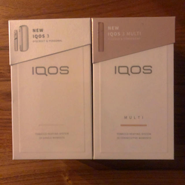 新品 iQOS3 + iQOS3 MULTI  アイコス3 ゴールド ホワイト