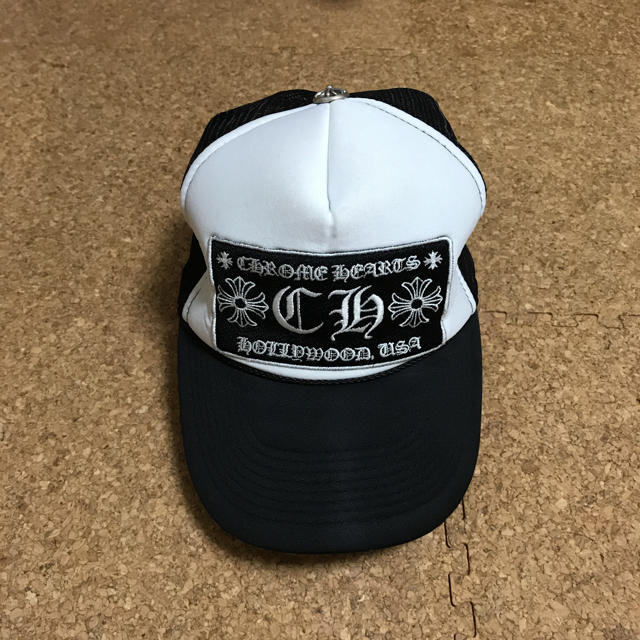 メンズクロムハーツ Chrome Hearts 小物トラッカーキャップCHプラスパッチ