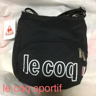 ルコックスポルティフ(le coq sportif)の★新品★le coq sportif ショルダーバッグ♥黒色(ショルダーバッグ)