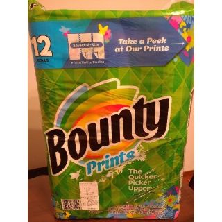 コストコ(コストコ)のバウンティ Bounty キッチンペーパータオル12ロール※地域限定送料無料(収納/キッチン雑貨)