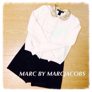 マークバイマークジェイコブス(MARC BY MARC JACOBS)のMARC BYウールカーディガン(カーディガン)