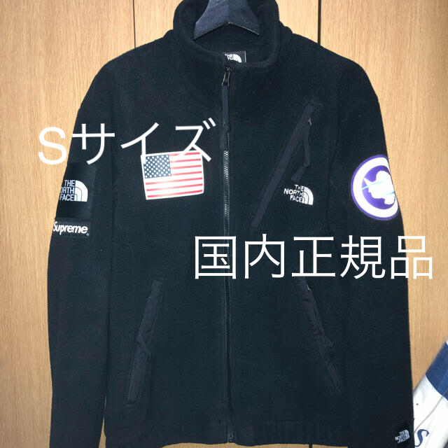 国内正規品 17ss Supreme THE NORTH FACE 黒 Mサイズ