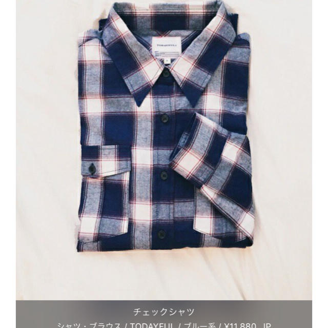 TODAYFUL(トゥデイフル)のチェックシャツ レディースのトップス(シャツ/ブラウス(長袖/七分))の商品写真